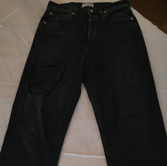 Agolde 90s Serpent Denim Jeans - Picture 2 of 5